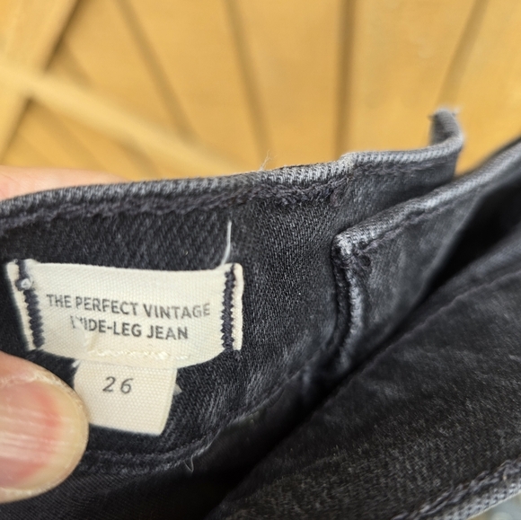 Madewell Women's Black Straight Leg Jeans - Picture 2 of 3